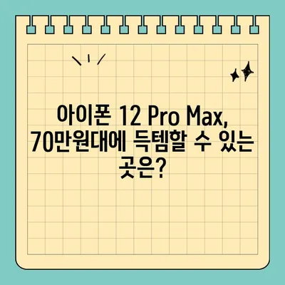 70만원대 아이폰 12 Pro Max 퍼시픽 블루 득템! 서울 휴대폰 성지의 비밀 | 아이폰 저렴하게 사는 법, 휴대폰 성지 정보, 꿀팁