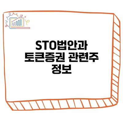 STO법안과 토큰증권 관련주 정보